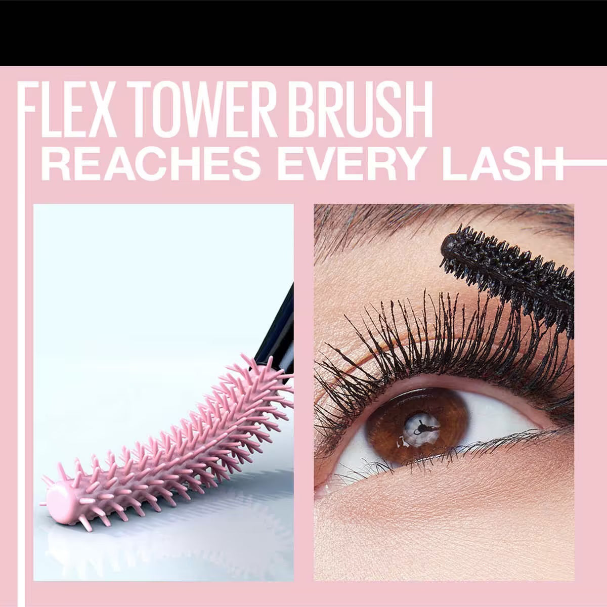 Pippal Sky High Mascara Ultra Volume Up Volumizing Mascara for Bold And Dramatic Lashes Long Lasting Waterproof 10Gm (Pack of 1) (1254289)