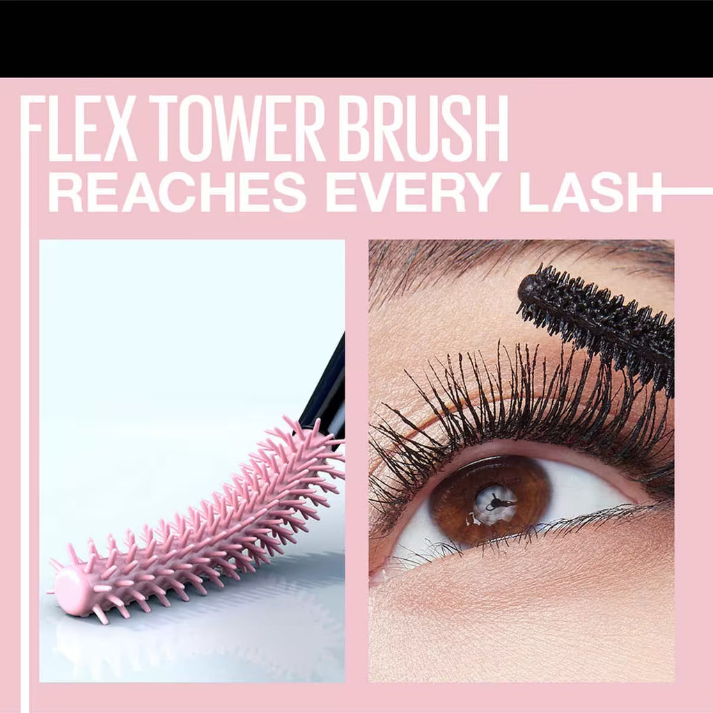 Pippal Sky High Eyeliner 1 Pcs with Mascara Ultra Volume Up Volumizing Mascara for Bold And Dramatic Lashes Long Lasting Waterproof 10Gm (Pack of 1) (1254196)