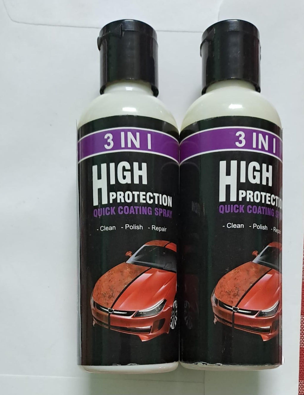Hydrophobic Polish Nano Coating Agent Car Scratch Spray Cars Polishing for Motorcycles, Boats (Pack of 2) (1254340)
