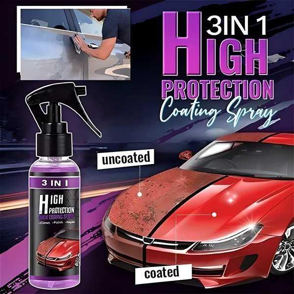 Hydrophobic Polish Nano Coating Agent Car Scratch Spray Cars Polishing for Motorcycles, Boats (Pack of 2) (1254340)