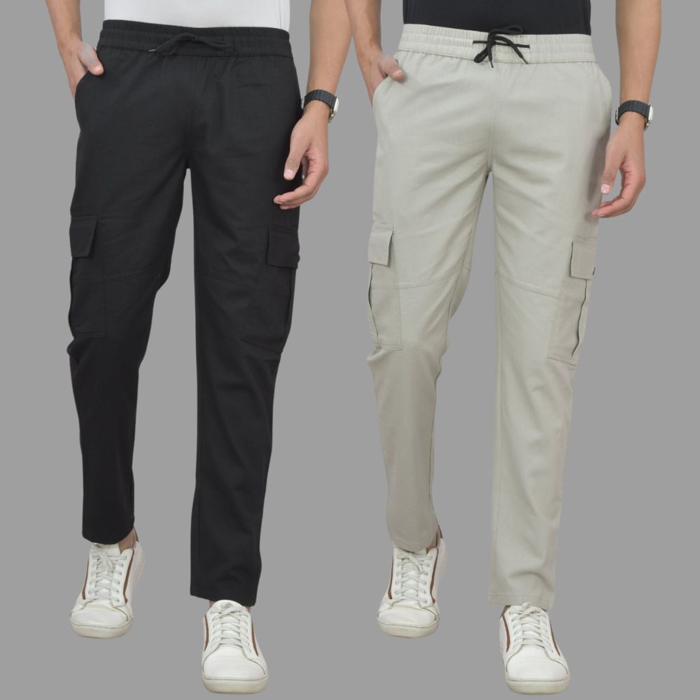 Men Cargos Pack of 2 (1254307)