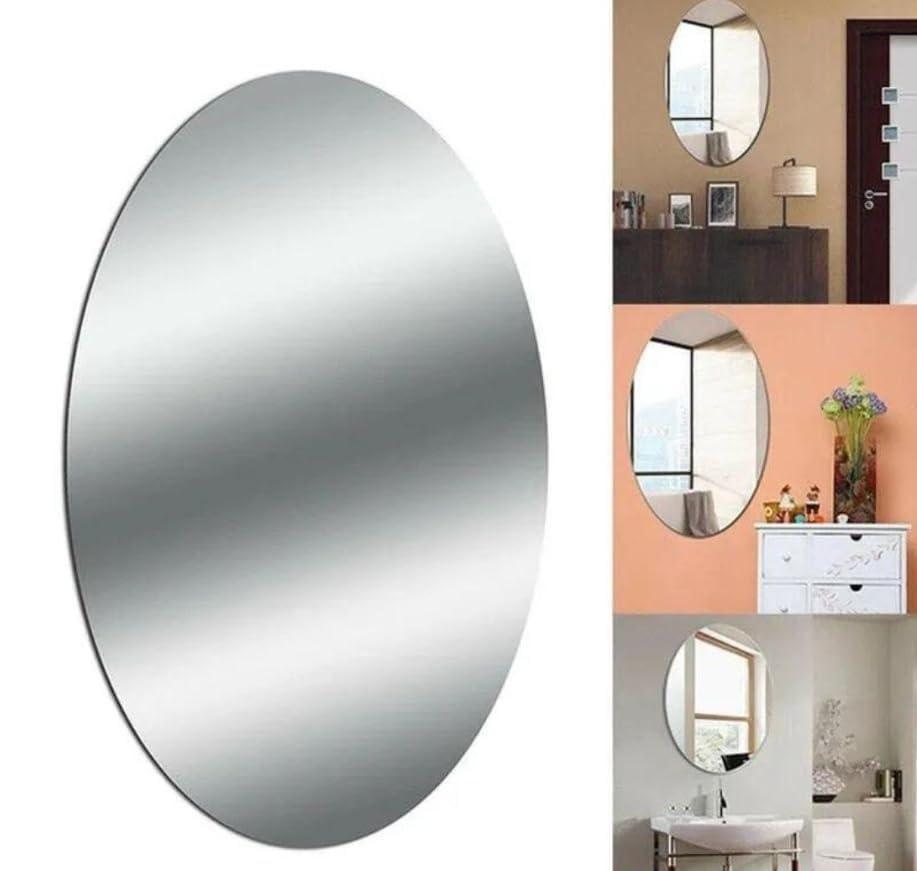 Combo of Oval Shape & Square Shape Mirror (Pack of 1) (1254291)