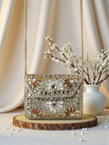 Elegant Embellished Sling Clutch (125427)