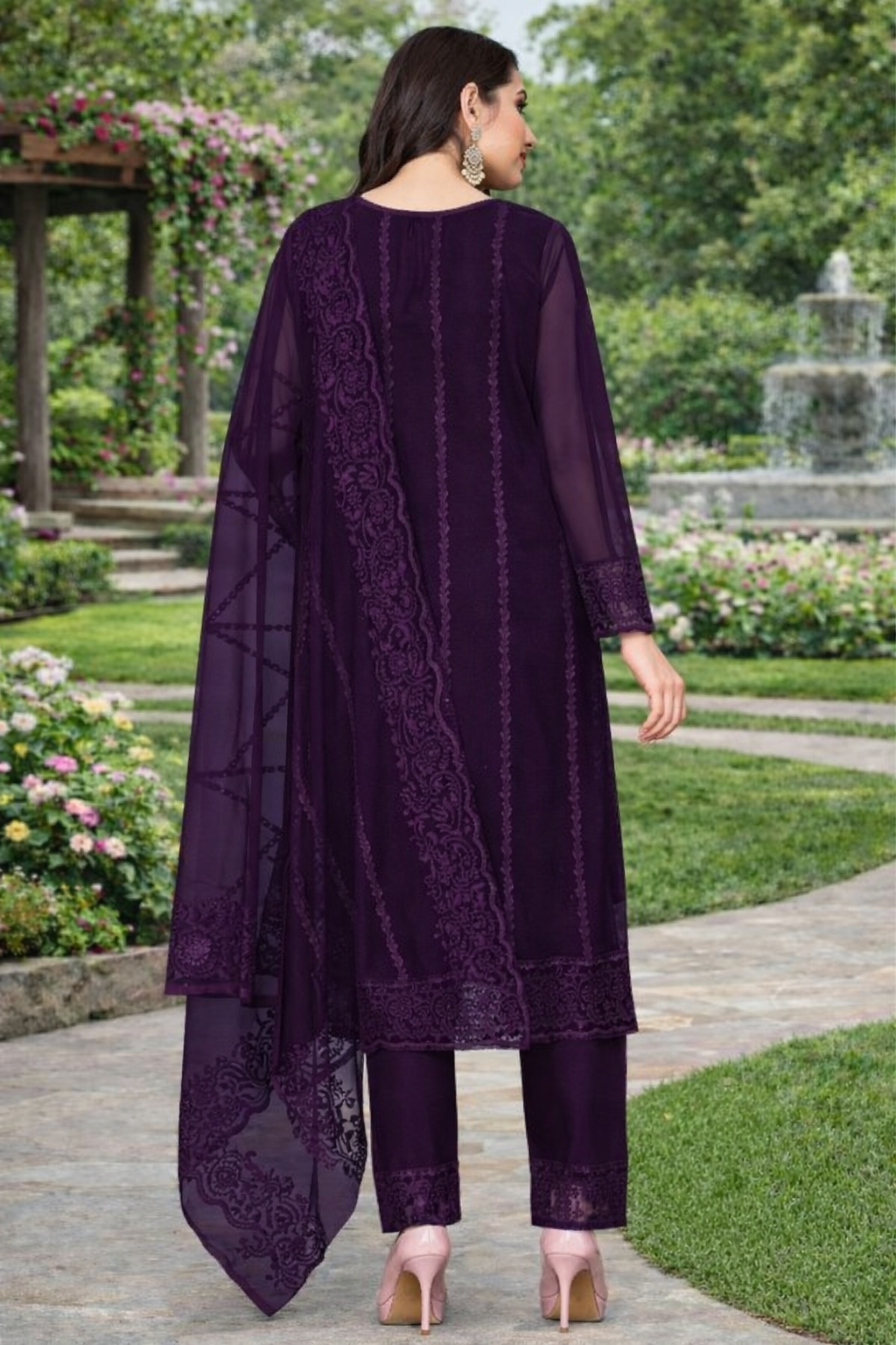 Kurta With Dupatta And Bottomwear (1254169)