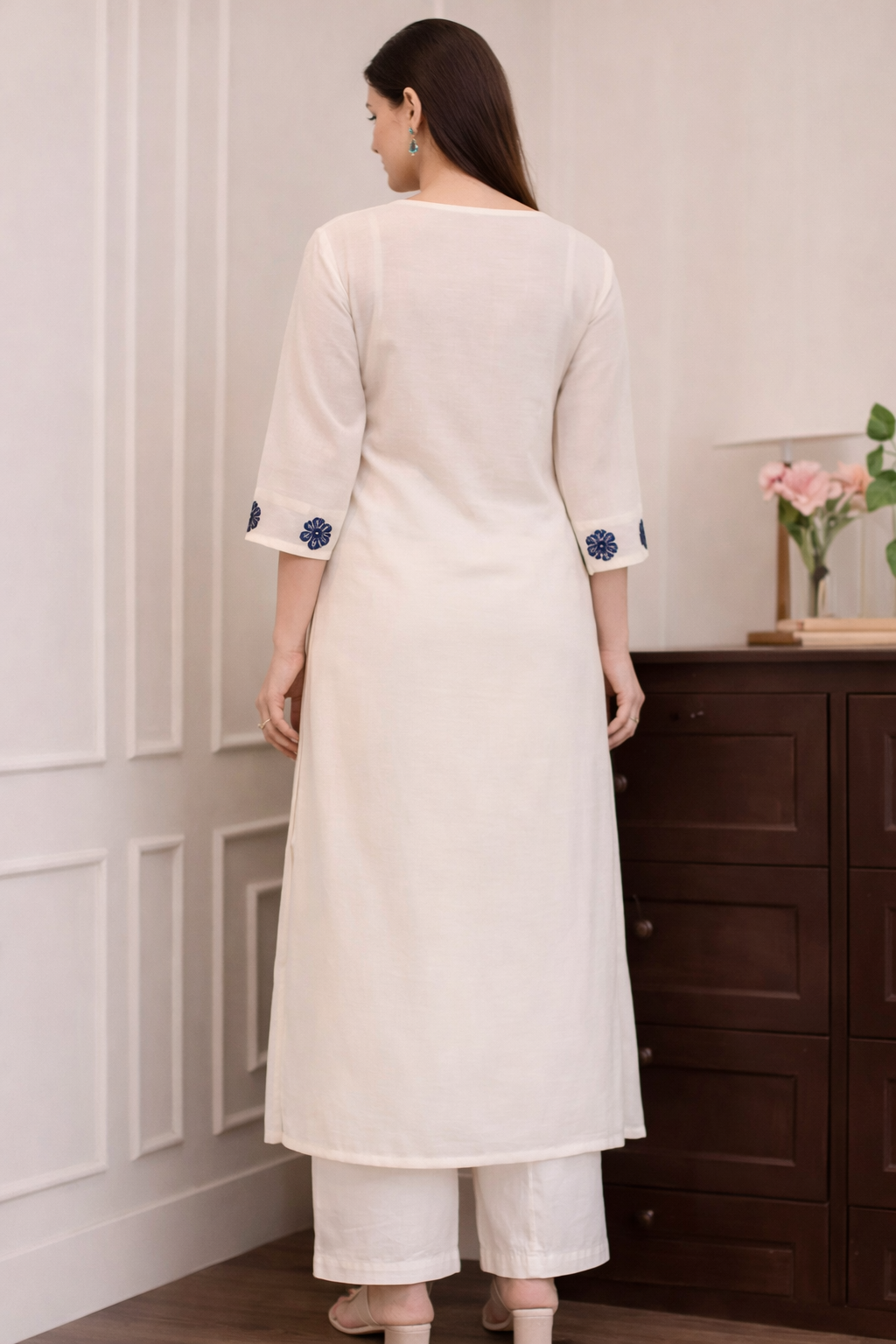 Kurta With Dupatta And Bottomwear (1254153)