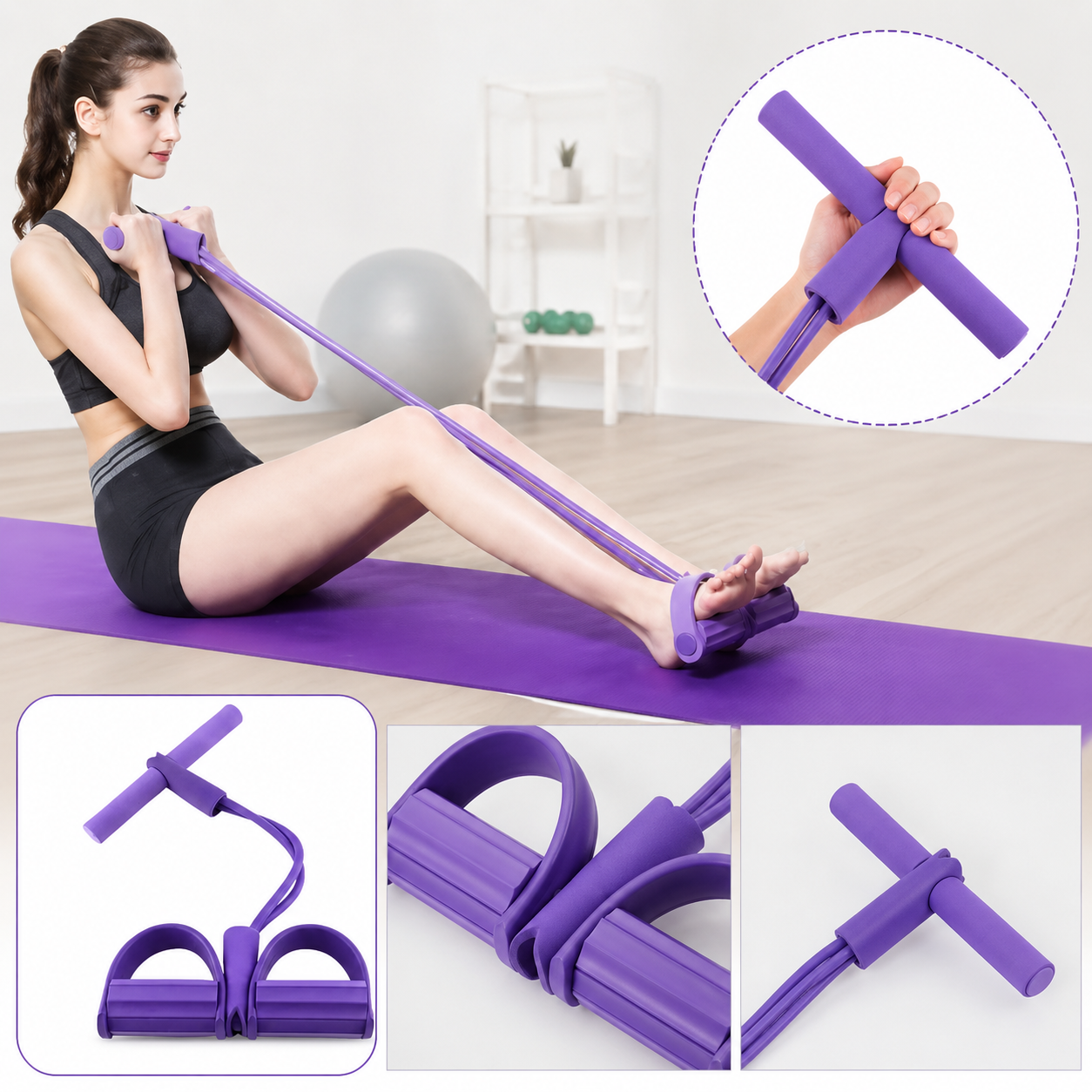 Yoga Pedal Puller Resistance Band Fitness Equipment (1254341)