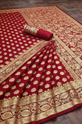 Jacquard Saree For Women (125465)