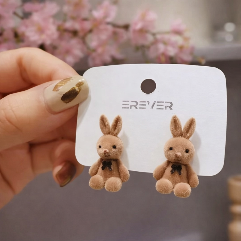 Stud Earrings Fashion Korean Earrings for Women Girls Cute Jewelry Gifts (125499)