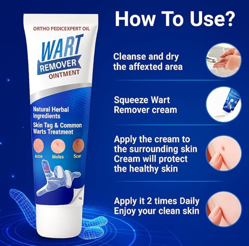 Warts Removal Cream 100 g (Pack of 2) (1254185)