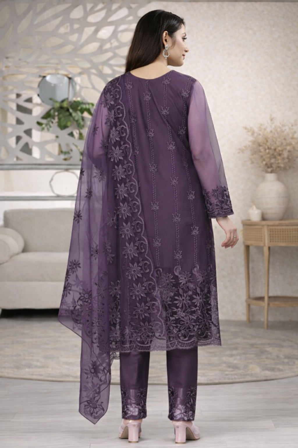 Kurta With Dupatta And Bottomwear (1254167)