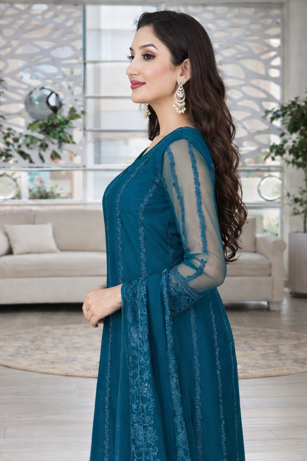 Kurta With Dupatta And Bottomwear (1254157)