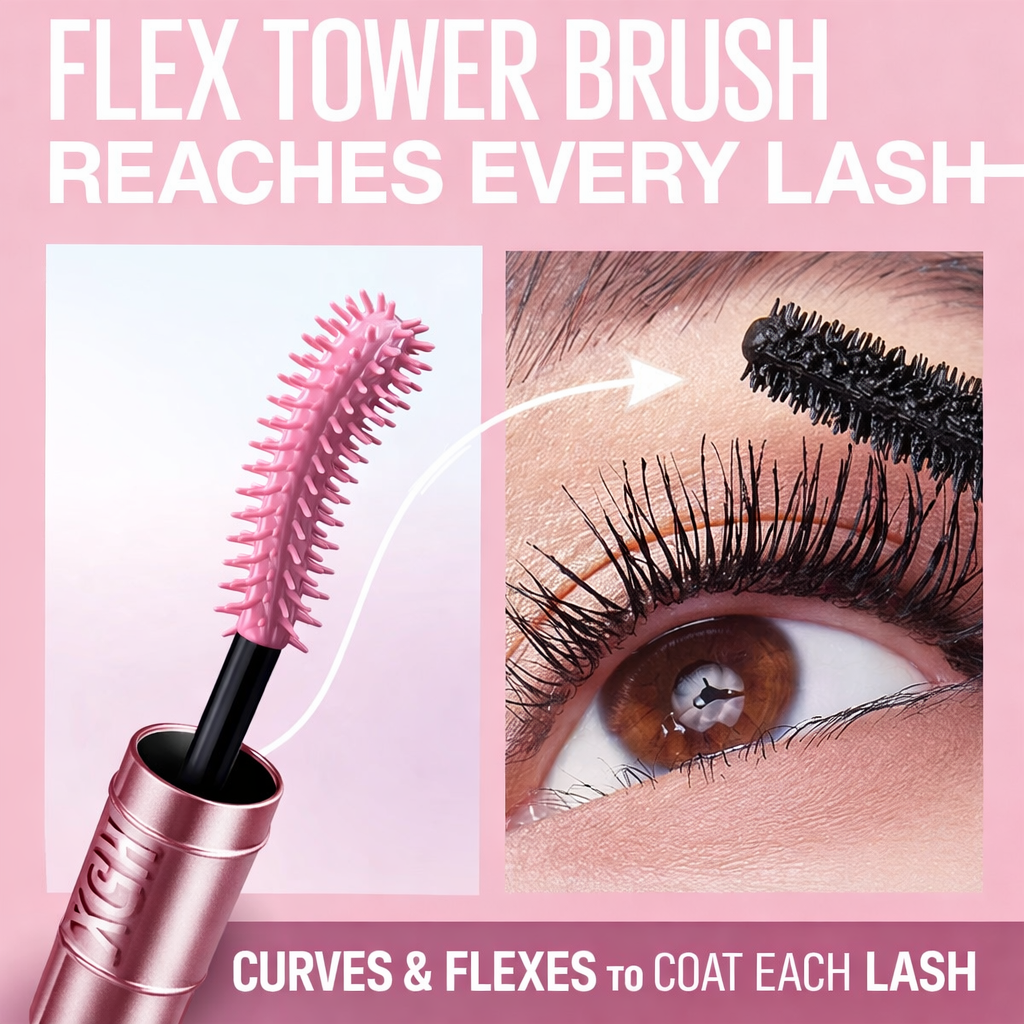 Pippal Sky High Mascara Ultra Volume Up Volumizing Mascara for Bold And Dramatic Lashes Long Lasting Waterproof 10Gm (Pack of 1) (1254174)
