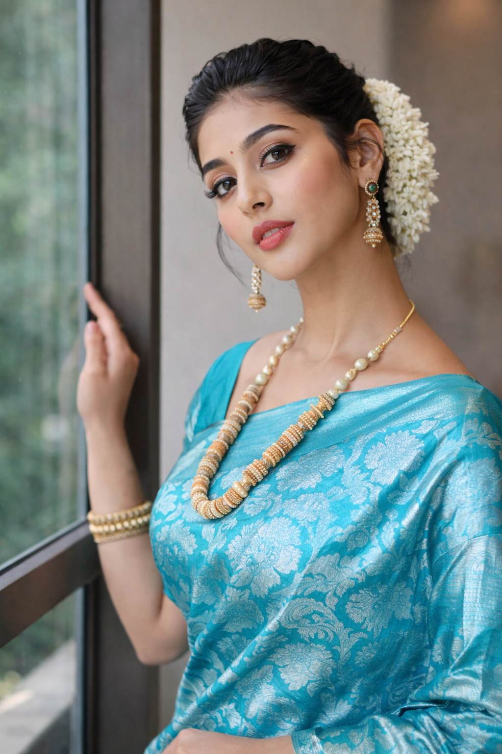 Banarsi Silk Saree For Women (125464)