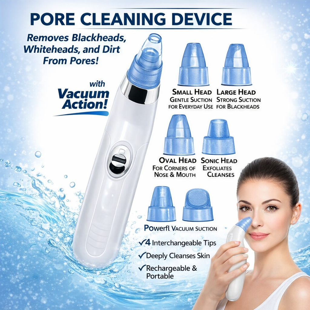 Pore Cleaning Device with Vacuum Action (1254178)