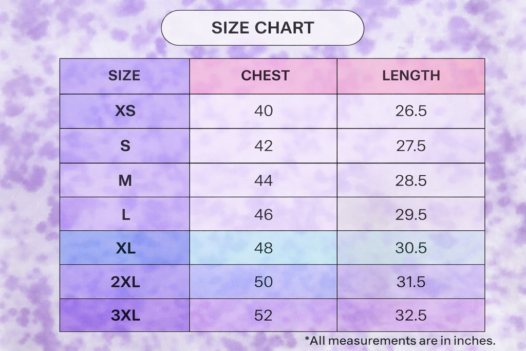 Fancy Dye T-Shirts (125401)