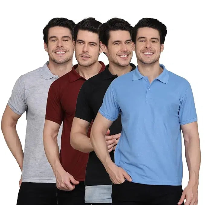 pack of 4 Polo neck (1254329)