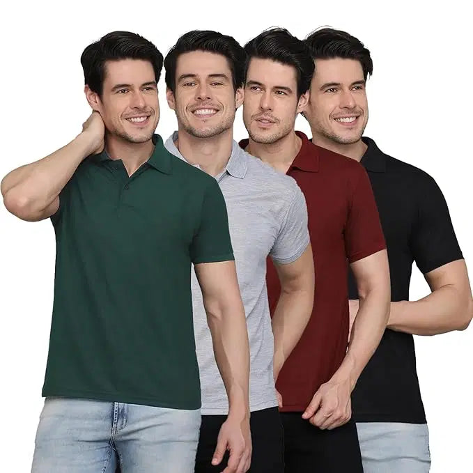 pack of 4 Polo neck (1254330)