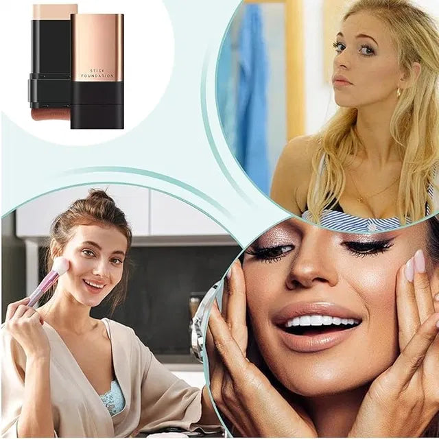 Korean 2 in 1 Glass Skin Foundation Stick (1254201)