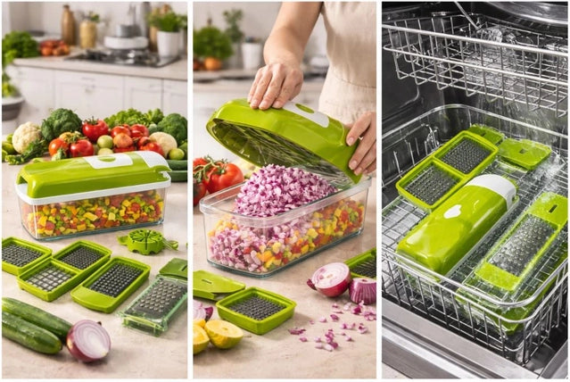 12 in 1 Multi-Purpose Vegetable and Fruit Chopper (1254373)