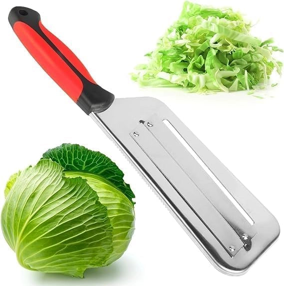 2-Blade Vegetable Cutter & Slicer Multi-Functional Slicing Knife with Peeler (1254368)