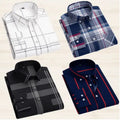 Pack of 4 Check Shirts (1254316)