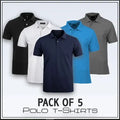 pack of 5 polo tshirt (1254333)