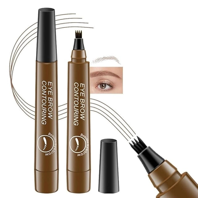 Waterproof Microblading Eyebrow Pencil with a Micro Fork Tip Applicator Pack of 2 (1254298)