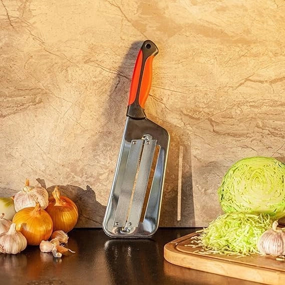 2-Blade Vegetable Cutter & Slicer Multi-Functional Slicing Knife with Peeler (1254368)